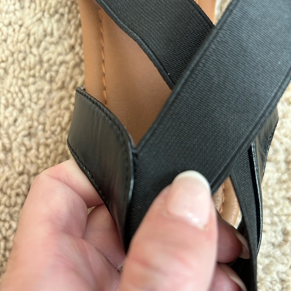 Black Strappy Sandals - Picture 5 of 5